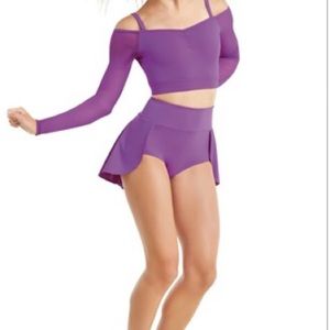 Purple Dance top and bottom
